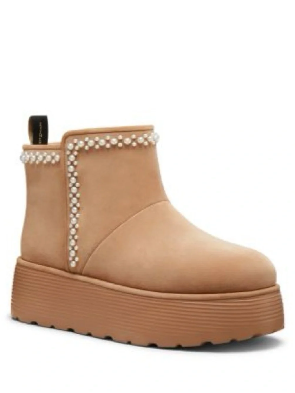 Stuart Weitzman NELLIE PEARL FLATFORM BOOTIE Size 7 NWT